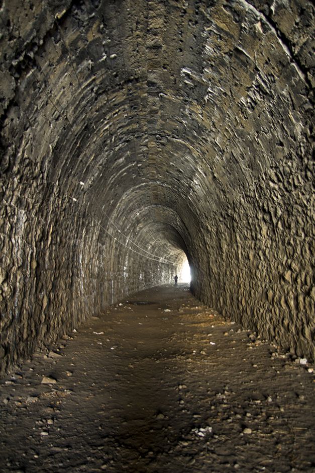 В тоннеле